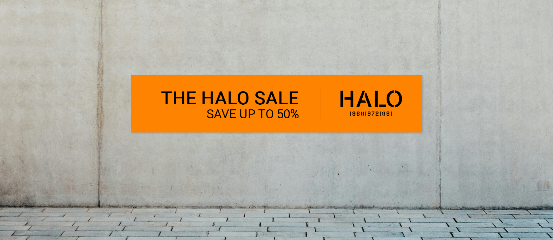 The halo sale